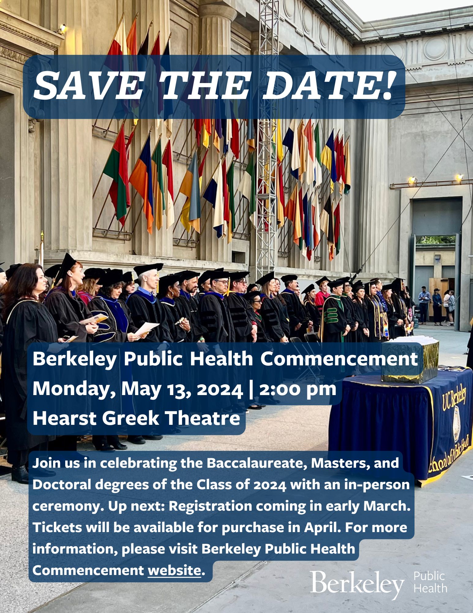 Save the date! Up next: Registration coming in early March. Tickets will be available for purchase in April.