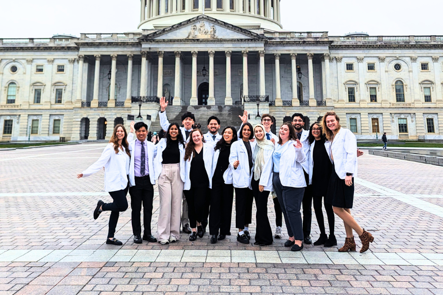 Aspiring physicians immerse themselves in health policy in Washington, DC