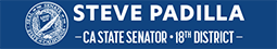 News from the office of CA State Senator Steve Padilla