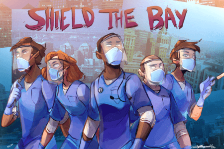 Shield the Bay blends human-centered design and equity to deliver face shields to healthcare workers most in need