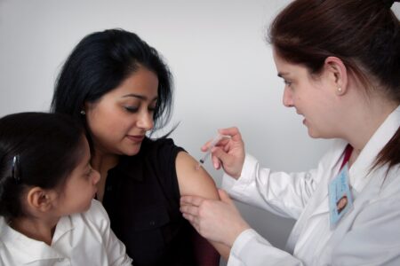 School Flu Vaccine Program Reduces Community-Wide Influenza Hospitalizations