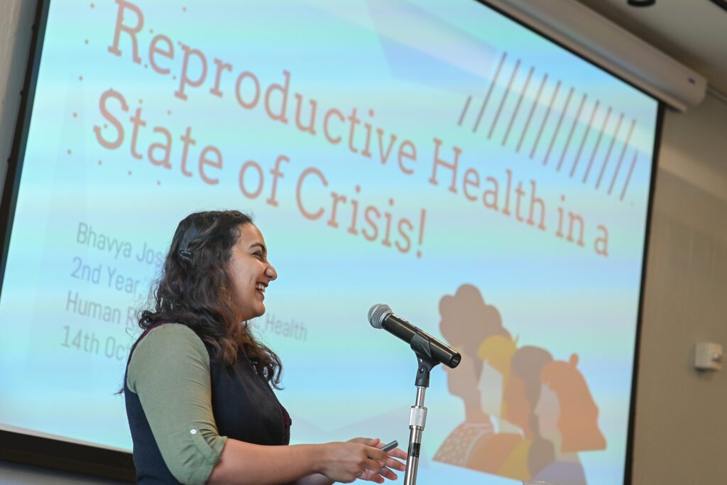 Human rights and reproductive well being intersect in DrPH scholar Bhavya Joshi’s work
